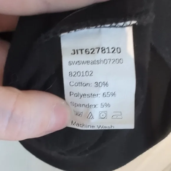 Shein Unisex 3X Black Hoodie with Moon Phases - Picture 4 of 6